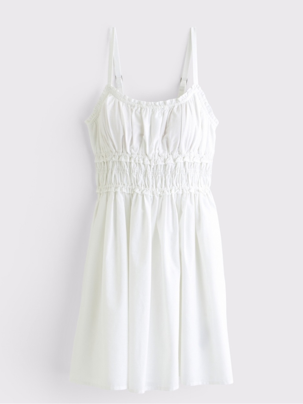 Abercrombie & Fitch Bra-Free Smocked Waist Mini Dress, Size S Tall, never worn